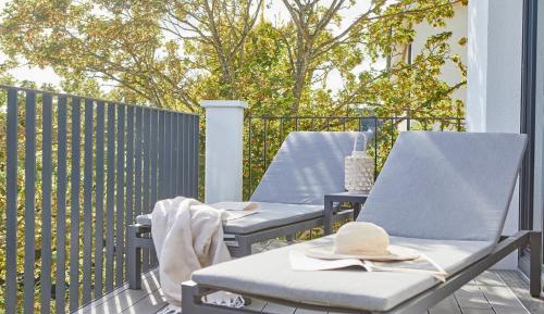 Sunseeker - Wellness-Suite Premium, Sauna, 2 Balkone und Kamin