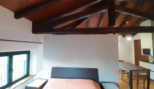 One-Bedroom Loft Apartment with Balcony