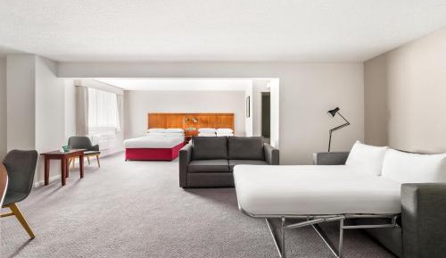 Double Suite with Two Double Beds and Sofa Bed