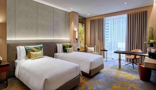 LUXURY CLUB ROOM, Club Millésime Access, 2 Single Beds, Heritage or Pool View, High Floor