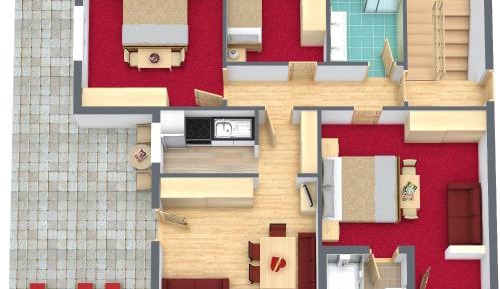 Three-Bedroom Apartment