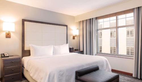 King Suite with Sofa Bed and Walk In Shower