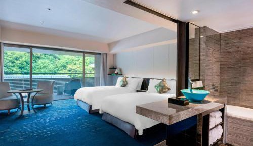 TSUKINONE, Guest room, 2 Twin/Single Bed(s), Arashiyama view