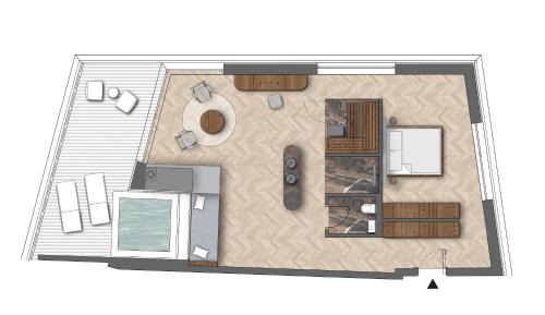 Suite with Mountain View