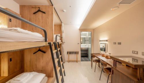 Bed in 4-Bed Male Dormitory Room