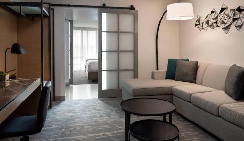 Junior Queen Suite with Two Queen Beds and Sofa-Bed