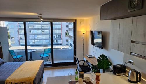 Studio with Balcony