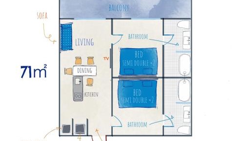 King Suite with Ocean View
