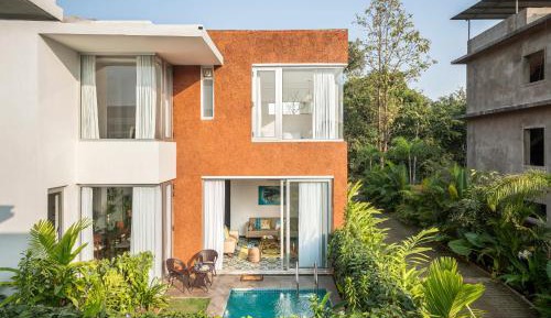 LaRisa| 2bhk villa | 8 min Vagator beach| Pvt Pool