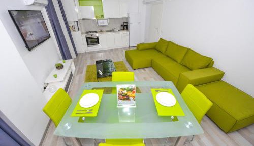 Two-Bedroom Apartment with Balcony and Terrace