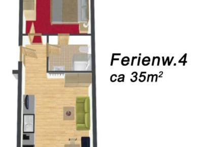 One-Bedroom Apartment with Balcony