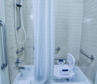 Studio Suite with Two Double Beds and Hearing Accessible Tub