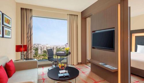 Large Junior Suite with Separate Sitting Area and Premier Lounge Access