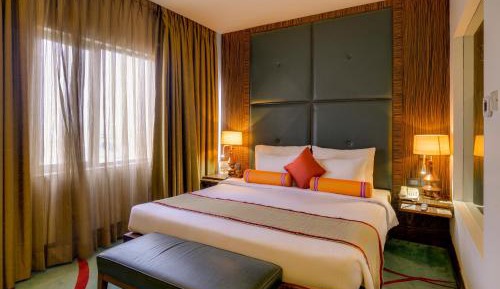 Deluxe Double Room with 15% off on Food & Soft Beverages