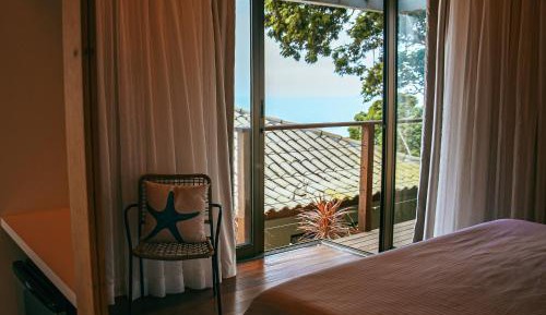 Deluxe Double Room with Balcony and Sea View