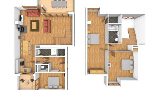 Three-Bedroom Apartment