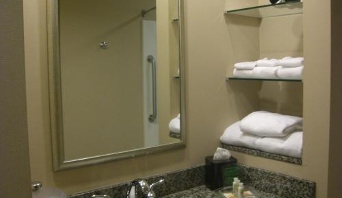 Standard King Room with Mobility Accessible Roll-In Shower
