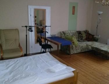 Family Room with Shared Bathroom