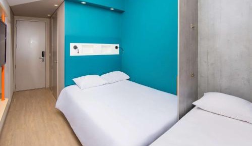 Standard Room with one double and one single bed