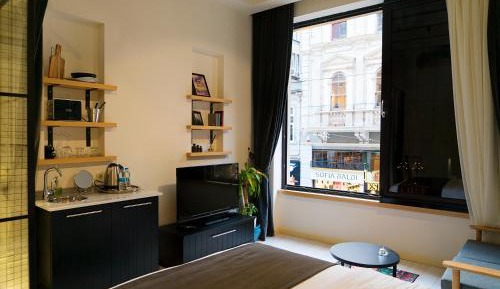 Superior Studio with Istiklal Street View