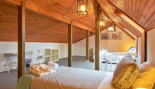 Studio with Garden View with Shared Bathroom