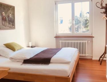 Double or Twin Room with Garden View and Shared Bathroom
