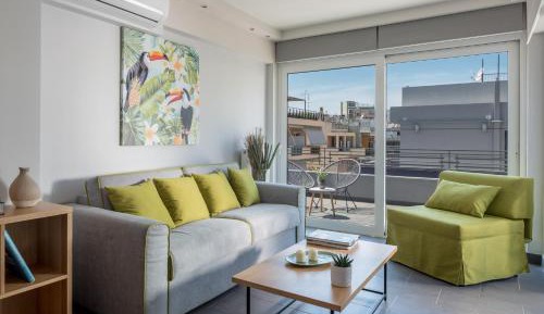 Loft Apartment with Terrace with Acropolis view
