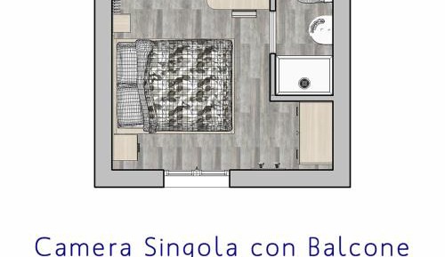Single Room with Balcony