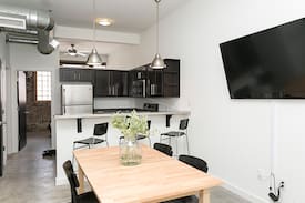 Bowling Green Apartment | Modern Industrial Loft - SoDō District Downtown BG
