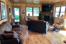 Crosslake Cabin | North woods Crosslake Cabin with Sunrise Views