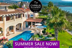 Pegeia Villa | Villa Mia, 7 bed, hot tub, frontline sea views