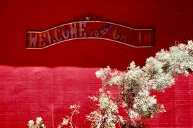 Payson Cabin | Little Red Cabin in the woods
