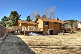 Woodland Park House | Woodland Park House w/Yard, Deck & Mountain Views!