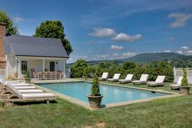 Keswick Villa | Ben Coolyn Farm | Architectural Digest Featured Vineyard Estate 6 Miles from Downtown Charlottesville