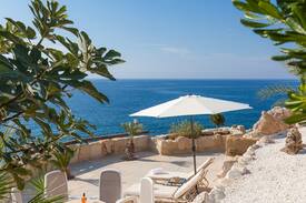 Pegeia Villa | Villa Mia, 7 bed, hot tub, frontline sea views