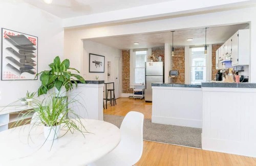 City Park Apartment | Stylish Uptown Retreat - 2BR with Sunroom/Office and Movie Room