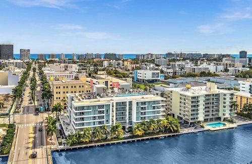 Bay Harbor Islands Apartment | King Suite balcony water views-Hosted by Sweetstay
