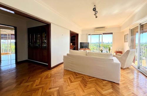 Olivos Apartment | Very bright, spacious apt on the tenth floor, quiet, sunny and 4B 3.5B in Olivos