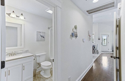 Colington Harbour House | Gorgeous soundside home w/ hot tub, 2 living areas, & soundfront community pool!