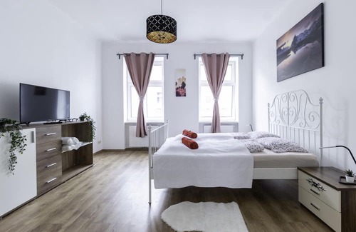 Rudolfsheim-Funfhaus Apartment | Large, spacious rooms, Modern apartment next to Metro, with Inner Garden