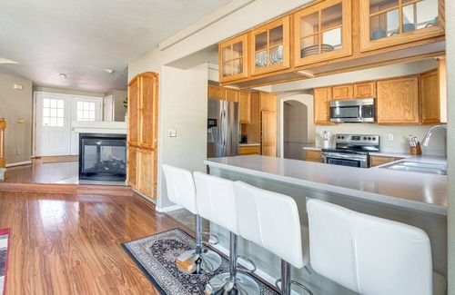 Green Valley Ranch House | Denver Home w/ Fenced Yard, Grill & Fireplace!