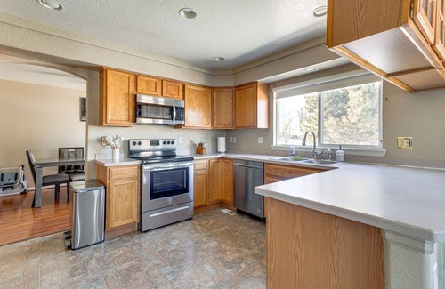 Green Valley Ranch House | Denver Home w/ Fenced Yard, Grill & Fireplace!