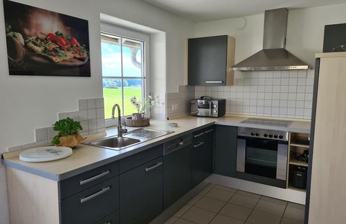Unterschwarzach Apartment | Ferienhaus Alpenblick