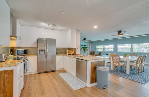 Lochmoor Waterway Estates House | North Fort Myers Home w/Hot Tub & Boat Dock