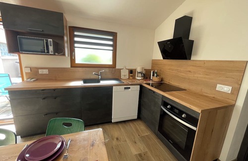 Pontarlier Apartment | New apartment Pontarlier with terrace near Switzerland