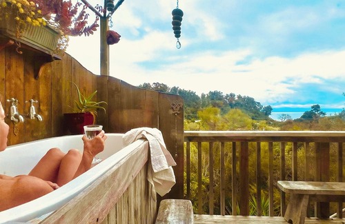 Pohara House | Seaview Sanctuary - stunning sea and bush location