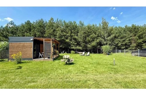 Szeligi Cabin | Cisy Resort - fenced area, for guests with dogs
