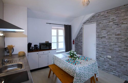 Saint-Germain-Laprade Apartment | Beautiful apartment in Saint Germain La Prade with house a panoramic view