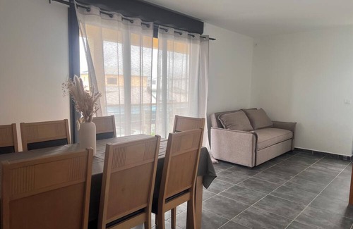 Sainte-Suzanne Apartment | Two-bedroom apartment with garden, eco-farm