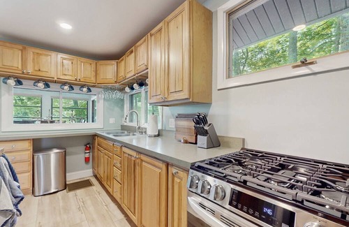 Gloversville House | Lakefront house with kayaks, hot tub, firepit, dock - in ADK Park
